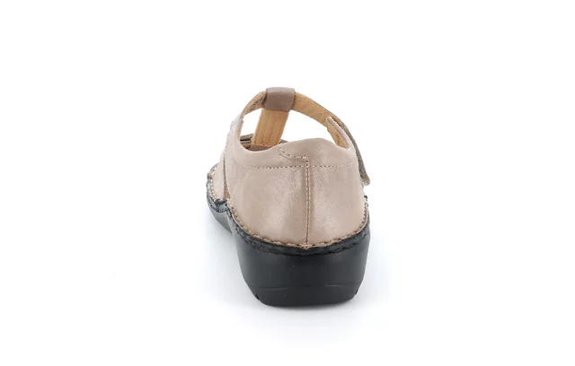 Shoe in leather with glittering details | NESI SC5154 - TORTORA | Grünland