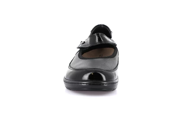 Ballerina stretch with velcro closure | NILE SC5389 - BLACK | Grünland