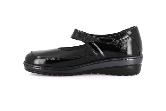 Ballerina stretch with velcro closure | NILE SC5389 - BLACK | Grünland