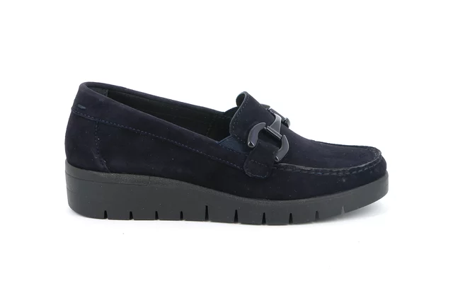 Slip on in suede | TAFA SC5584 - BLUE | Grünland