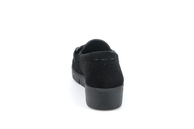 Slip on in suede | TAFA SC5584 - BLACK | Grünland