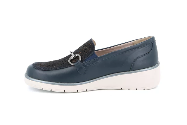 Woman's comfort shoe | NETA SC5662 - BLUE | Grünland
