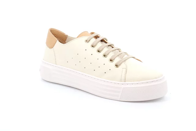 Sneakers made from recycled material | STAC SC6004 - latte