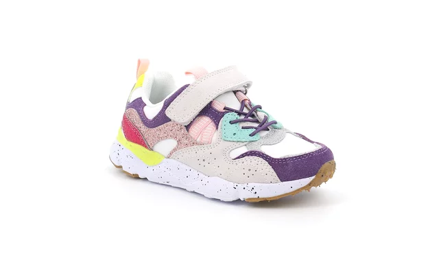 Patchwork sneaker for girls | TARR SC6201 - beige