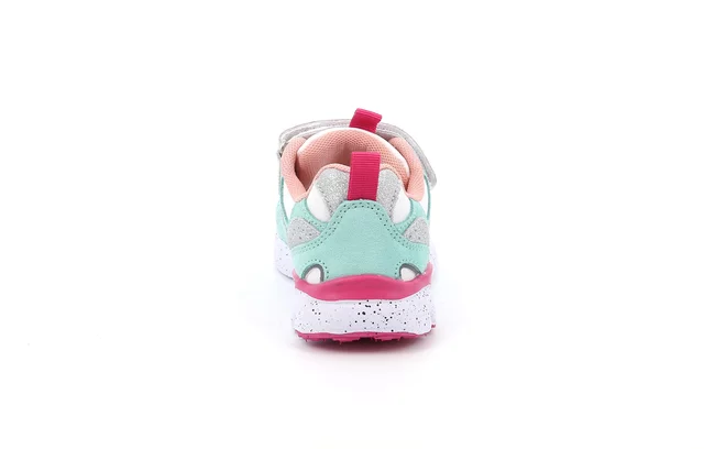 Patchwork-Sneaker für kleine Mädchen SC6201 - MENTA | Grünland Junior