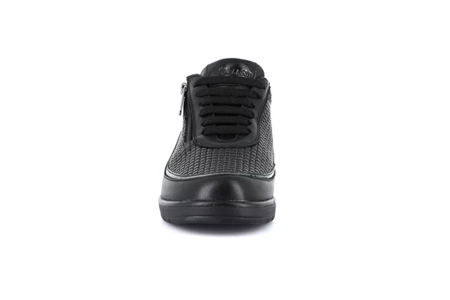 Komfort Sneaker | NETA SC6245 - SCHWARZ | Grünland