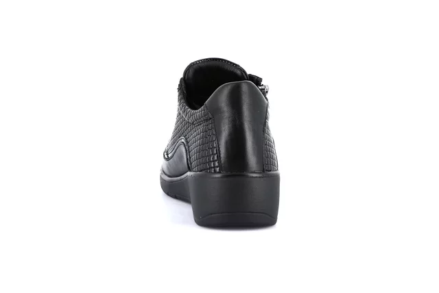 Komfort Sneaker | NETA SC6245 - SCHWARZ | Grünland