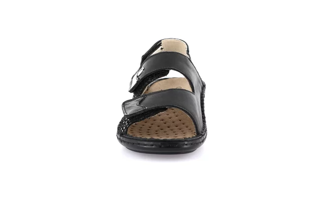 Comfort sandal | DAMI SE0147 - BLACK | Grünland