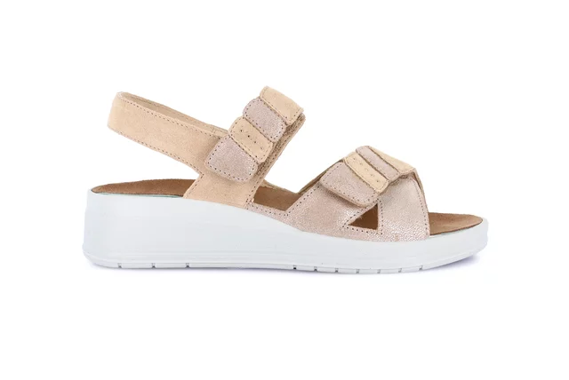Sandalo comfort con leggera zeppa | DIDA SE0149 - CORDA | Grünland