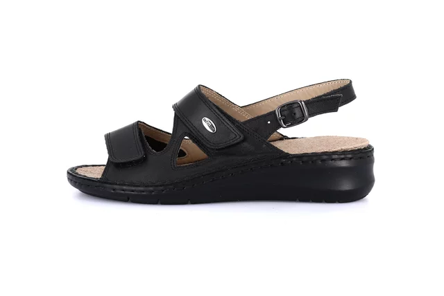 Komfort-Sandalen | DAMI SE0207 - SCHWARZ | Grünland