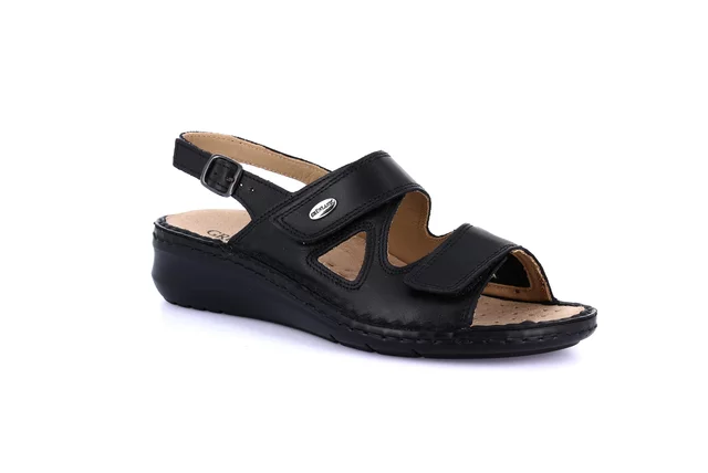 Komfort-Sandalen | DAMI SE0207 - schwarz