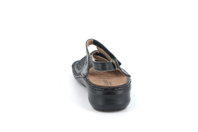 Sandalo comfort | DAMI SE0207 - NERO | Grünland