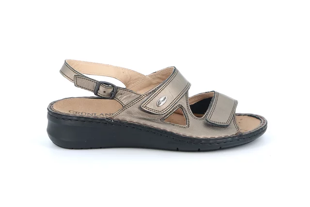 Sandalo comfort | DAMI SE0207 - PIOMBO | Grünland