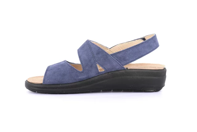 Sandalo comfort | DABY SE0208 - BLU | Grünland