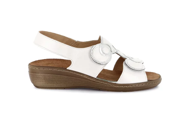 Comfort sandal | ESSI SE0215 - WHITE | Grünland