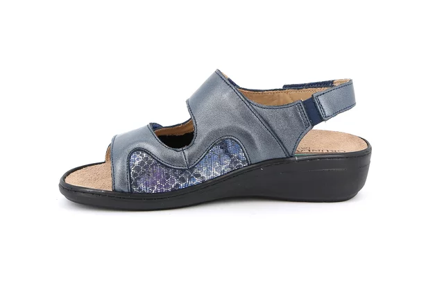 Sandalo comfort | ESSI SE0218 - BLU | Grünland