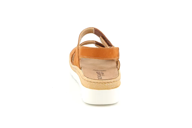 Comfort sandal | MOLL SE0450 - CUOIO | Grünland