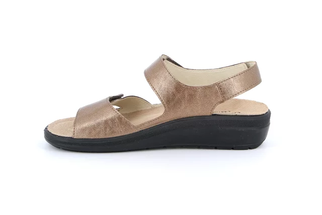 Sandalo comfort | DABY SE0504 - BRONZO | Grünland