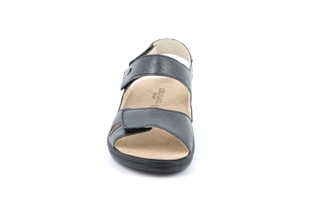 Komfort-Sandale | DABY SE0504 - SCHWARZ | Grünland