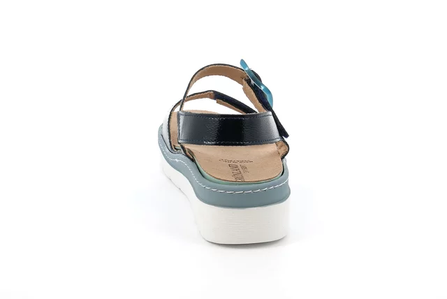 Sandalo comfort | MOLL SE0612 - BLU | Grünland