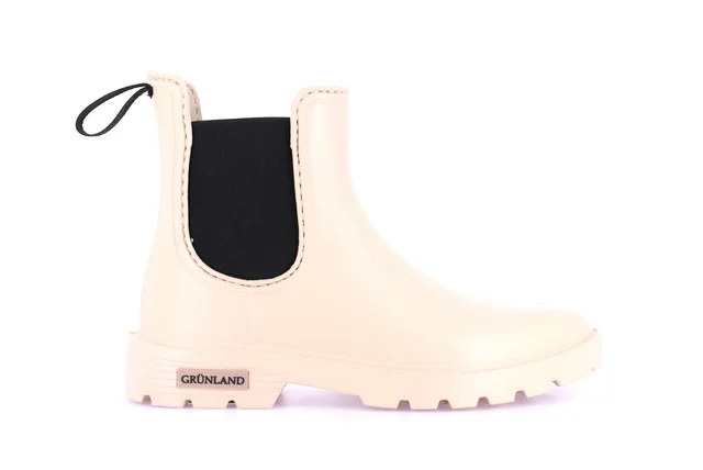 Waterproof ankle boot SP2375 - BEIGE-NERO | Grünland