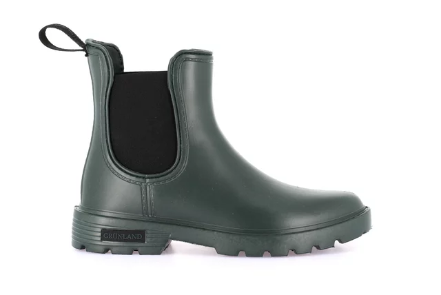 Waterproof ankle boot SP2375 - KAKI-NERO | Grünland