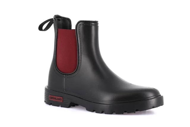 Waterproof ankle boot SP2375 - NERO-BORDO' | Grünland