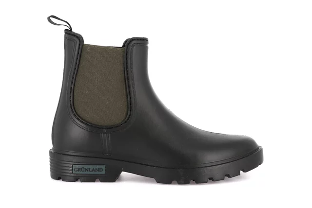 Waterproof ankle boot SP2375 - NERO-KAKI | Grünland