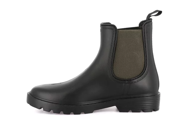 Waterproof ankle boot SP2375 - NERO-KAKI | Grünland