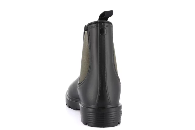 Wasserdichte Stiefelette SP2375 - NERO-KAKI | Grünland