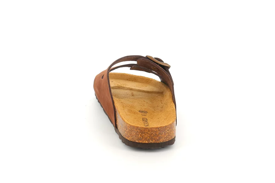 Women's cork slipper | SARA CB0003 - TESTA DI MORO | Grünland