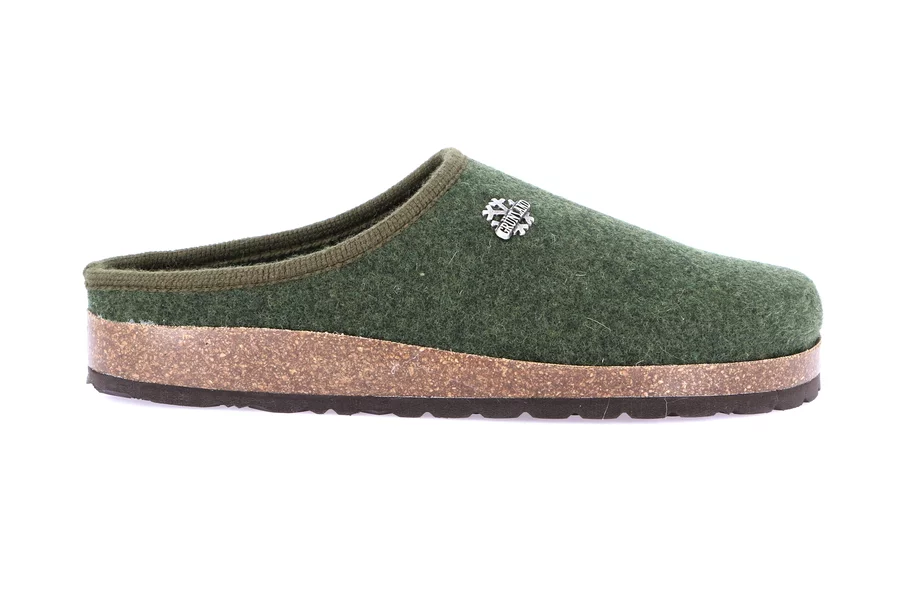 Cork and felt winter slipper | ROBI CB0173 - FORESTA | Grünland