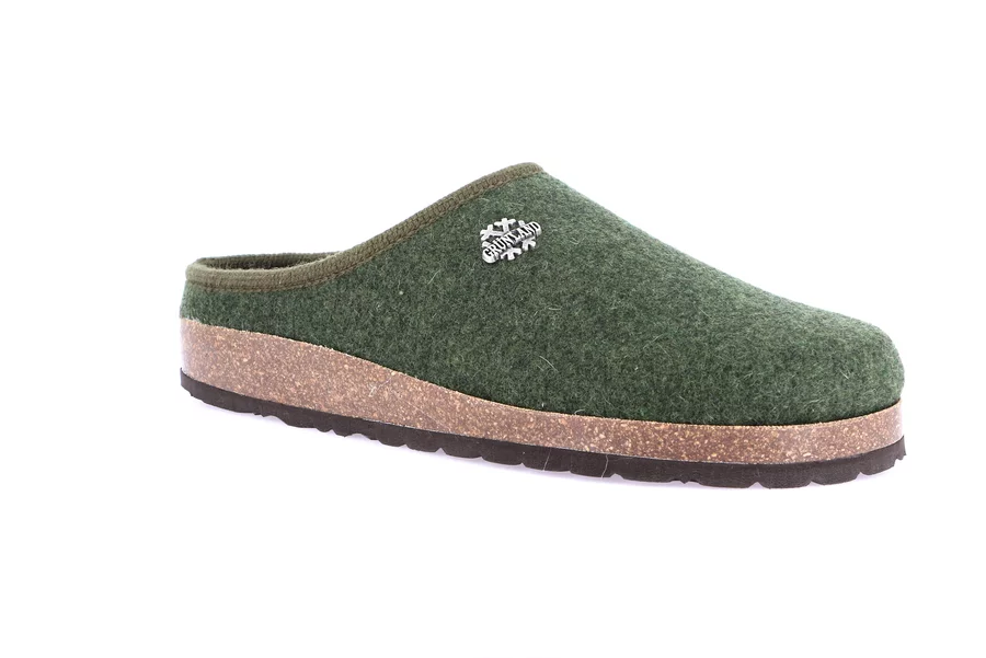 Cork and felt winter slipper | ROBI CB0173 - FORESTA | Grünland