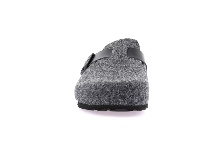 Men's slipper in cork and felt CB0185 - ASFALTO | Grünland