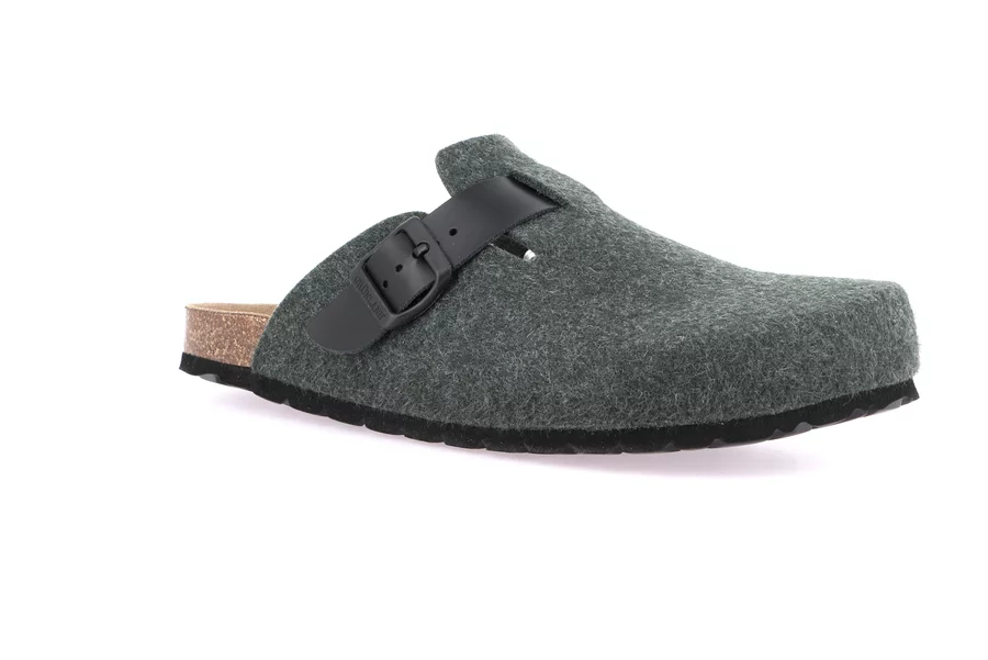 Men's slipper in cork and felt CB0185 - PINO | Grünland