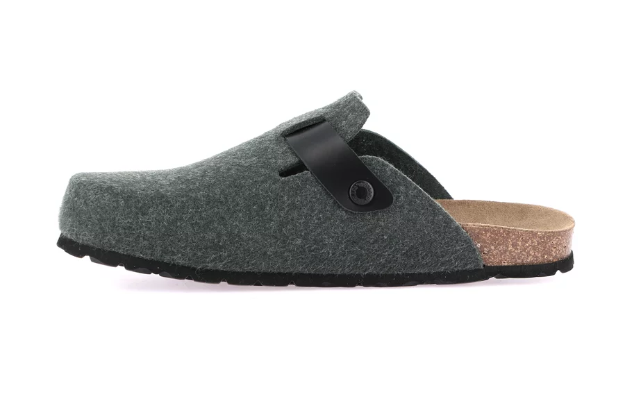 Men's slipper in cork and felt CB0185 - PINO | Grünland