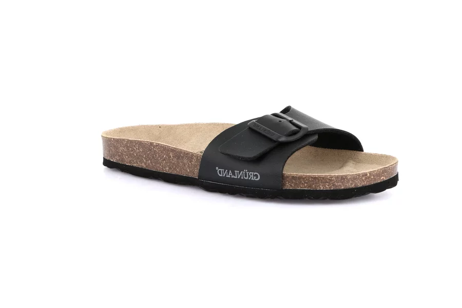 Ciabatta eco-friendly | SARA CB0721 - NERO | Grünland