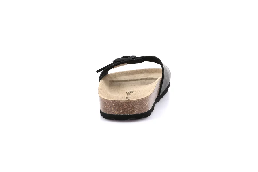 Ciabatta eco-friendly | SARA CB0721 - NERO | Grünland