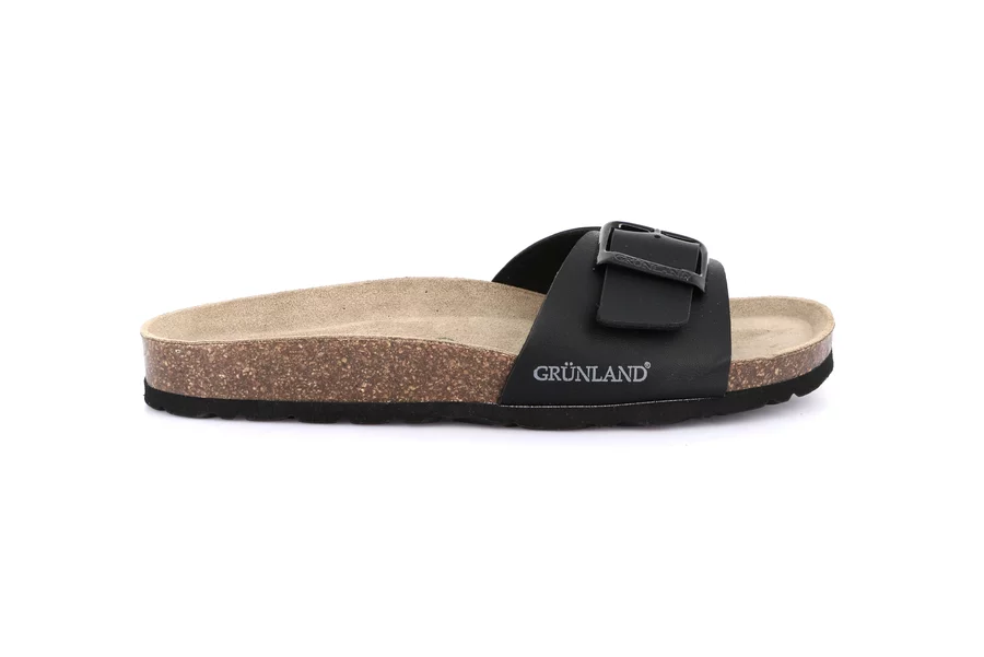 Ciabatta eco-friendly | SARA CB0722 - NERO-NERO | Grünland