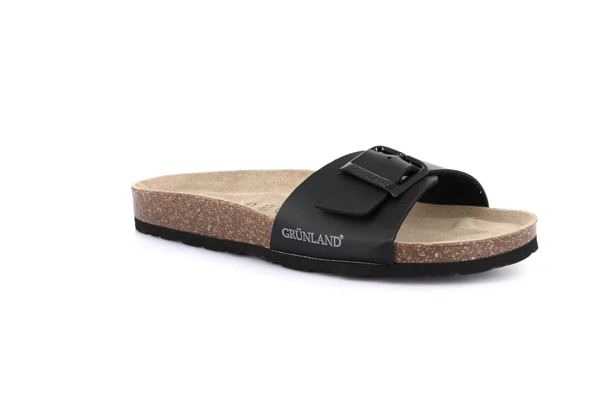 Ciabatta eco-friendly | SARA CB0722 - NERO-NERO | Grünland
