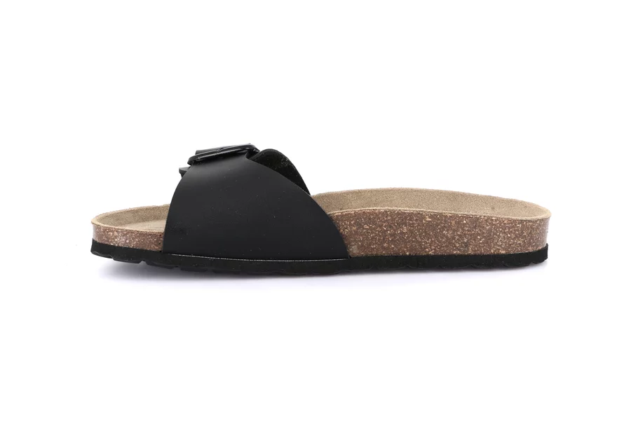 Ciabatta eco-friendly | SARA CB0722 - NERO-NERO | Grünland
