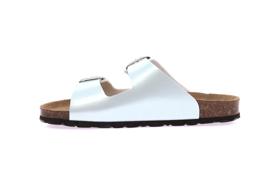 Ciabatta in materiale riciclato | SARA CB0726 - MENTA | Grünland
