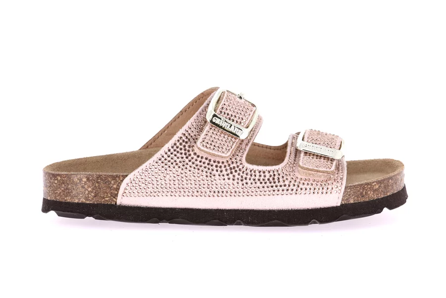 Slipper with glitter | LUCE CB0747 - PINK | Grünland Junior