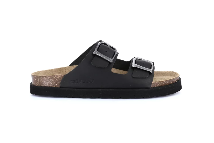 Ciabatta in sughero naturale | SASA CB0750 - NERO | Grünland