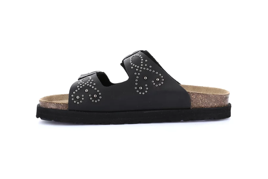 Ciabatta in sughero naturale | SASA CB0750 - NERO | Grünland