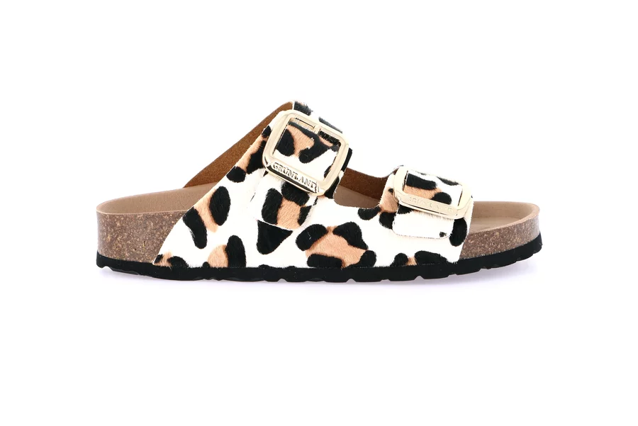 Kork Animalier Sandale | ENNY CB0784 - BEIGE | Grünland