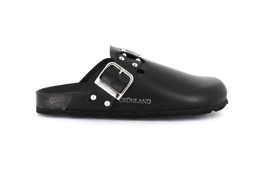 Sabot con borchie | SARA CB0790 - NERO | Grünland