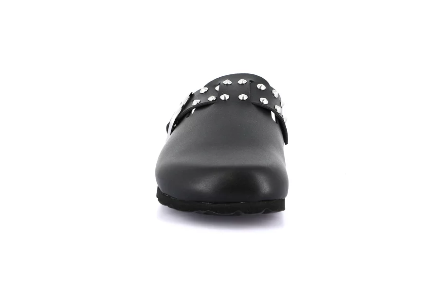Sabot con borchie | SARA CB0790 - NERO | Grünland