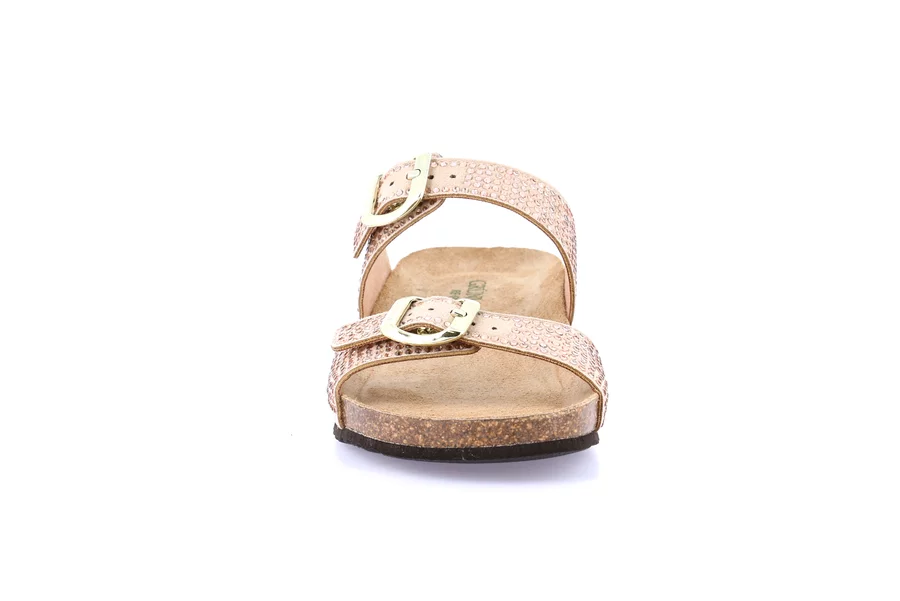 Ciabatta in sughero con leggera zeppa | MEMI CB0825 - BEIGE | Grünland