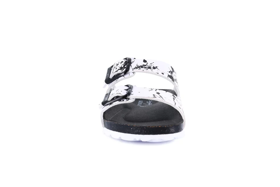 Ciabatta mod. SARA kicked by Georgettepol®  CB0834 - BIANCO | Grünland